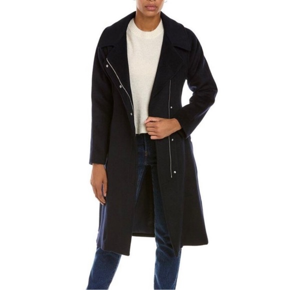 Marc New York Castillo Wool blend Trench Coat - Picture 4 of 6